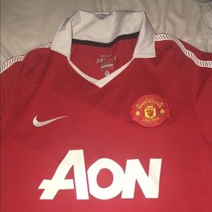 Authentic Man Utd Player Issue Jersey